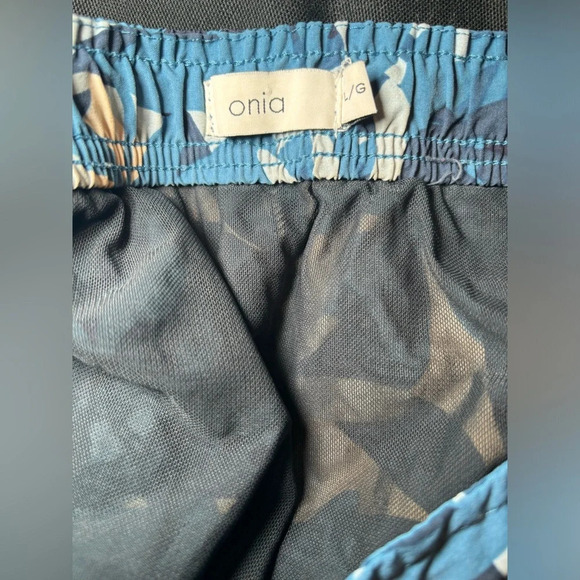 Onia - Calder Straight-Leg Mid-Length Printed Swim Shorts size large - Picture 7 of 7